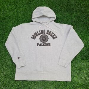 Vintage Bowling Greens Hoodie Large 24x26 Baggy Falcons Y2K